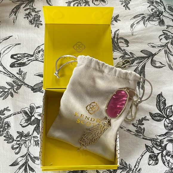 NWT Kendra Scott Azalea Stone Statement Necklace - Picture 2 of 5